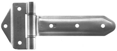 Strap Hinge, 8"L 3-Hole Bracket